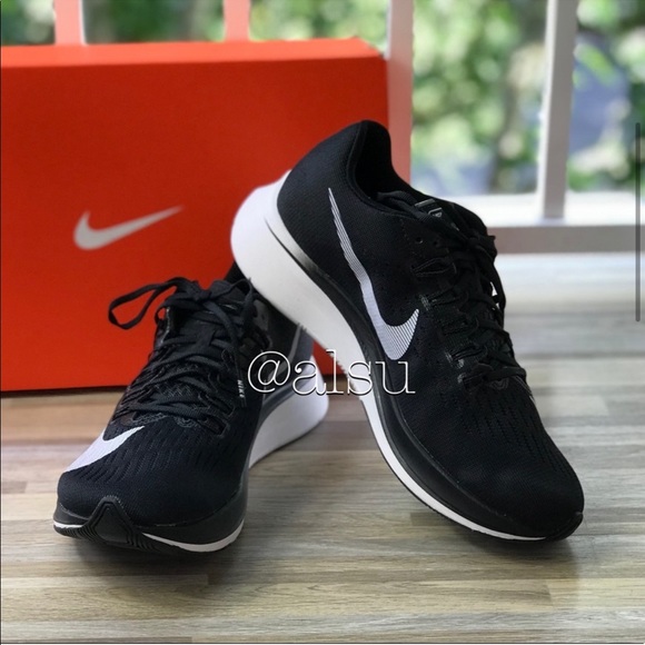 Nike Women’s Sneakers Zoom Fly Canvas Black - Picture 3 of 8